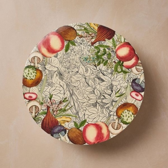 NWT Tossed Fruit Melamine Cake Stand - John Derian for Target - Picture 2 of 5